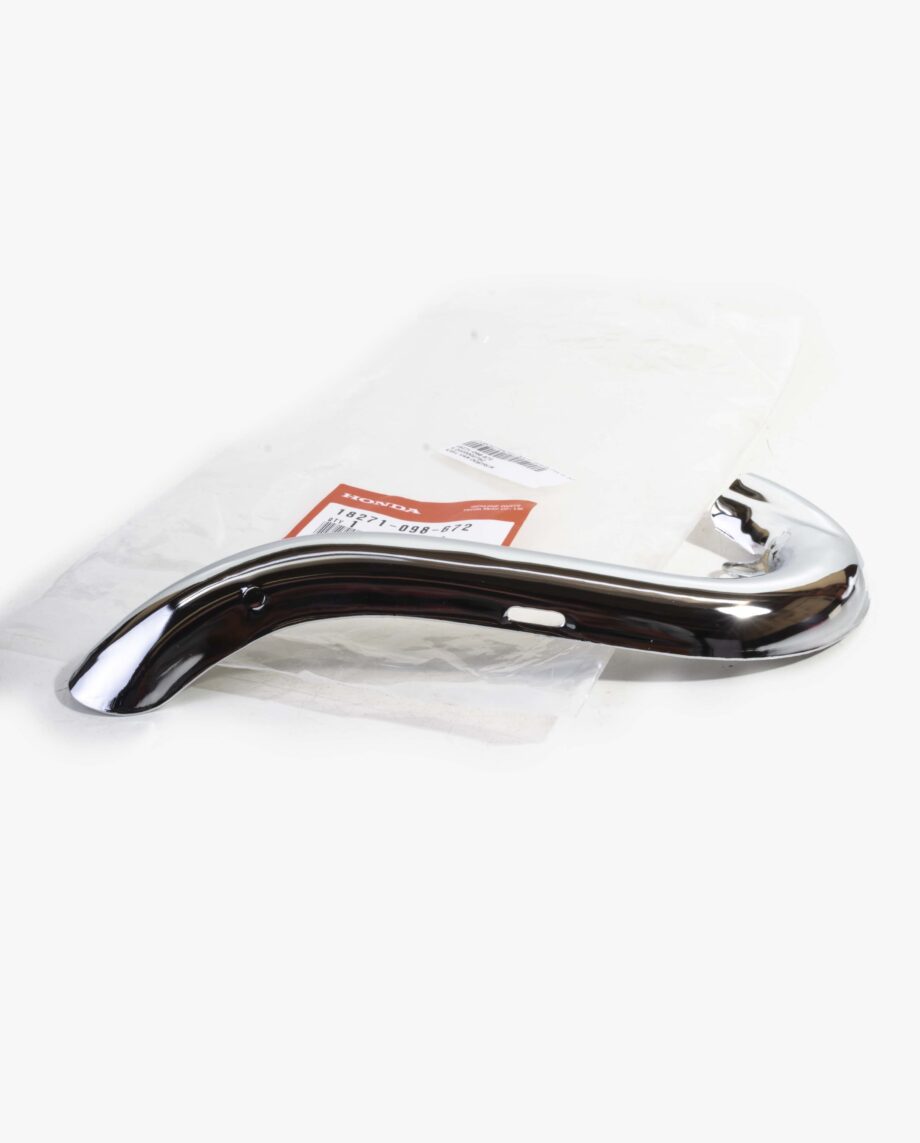 exhaust heat shield bend Honda Dax (8277)