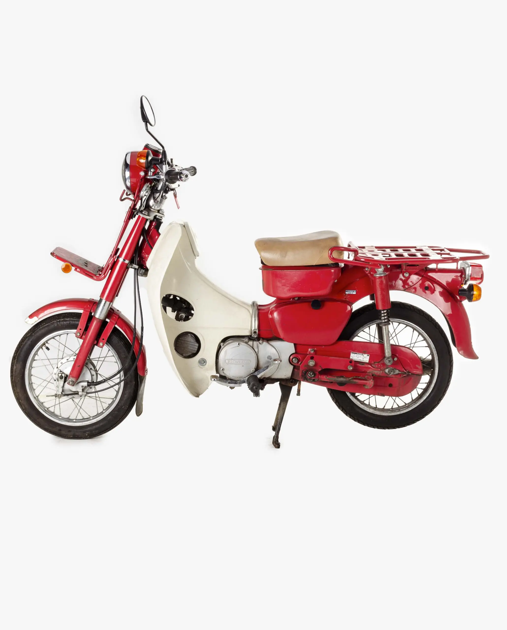 Honda MD90 Mail Delivery Cub Red - Image 3