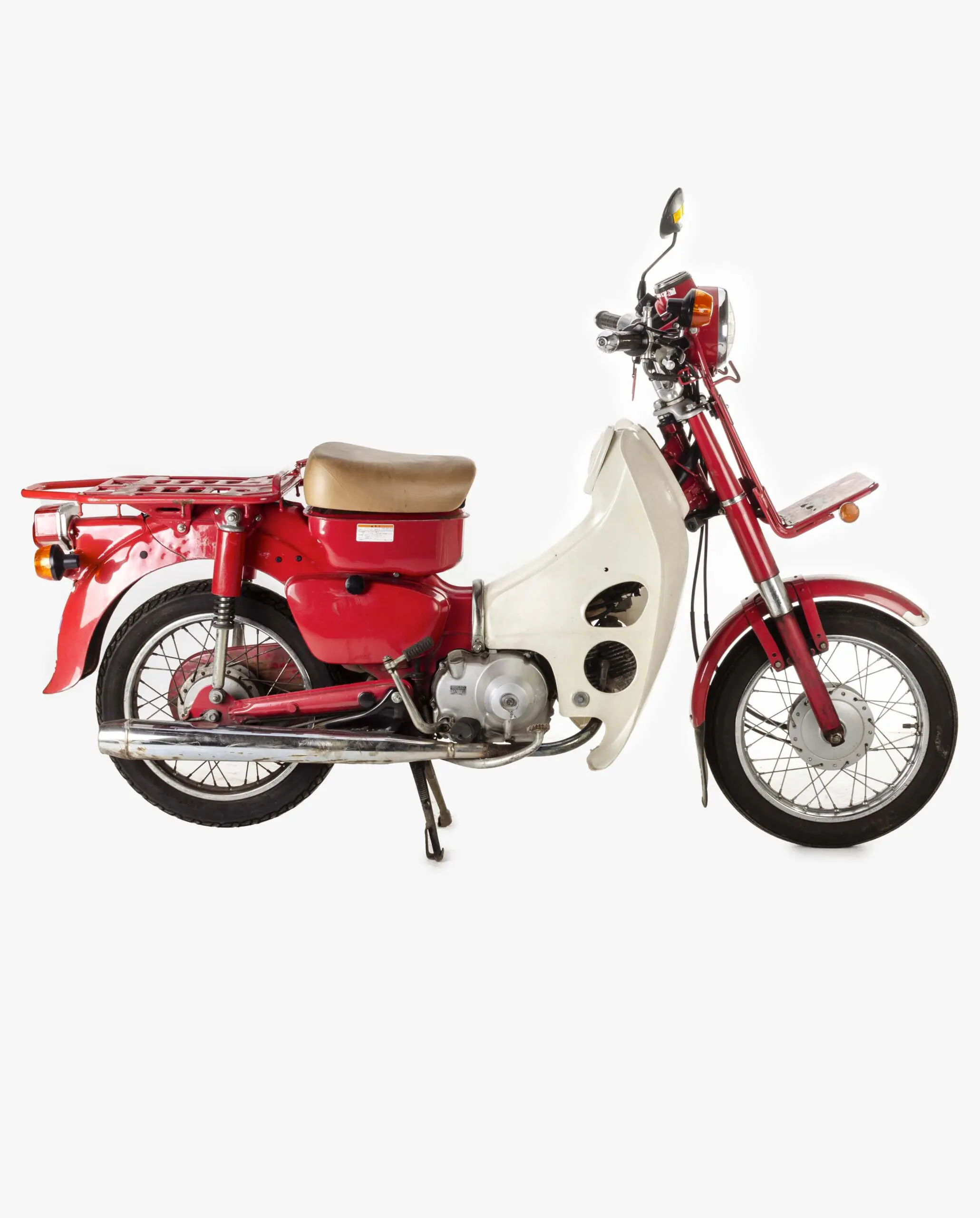Honda MD90 Mail Delivery Cub Red - Image 6