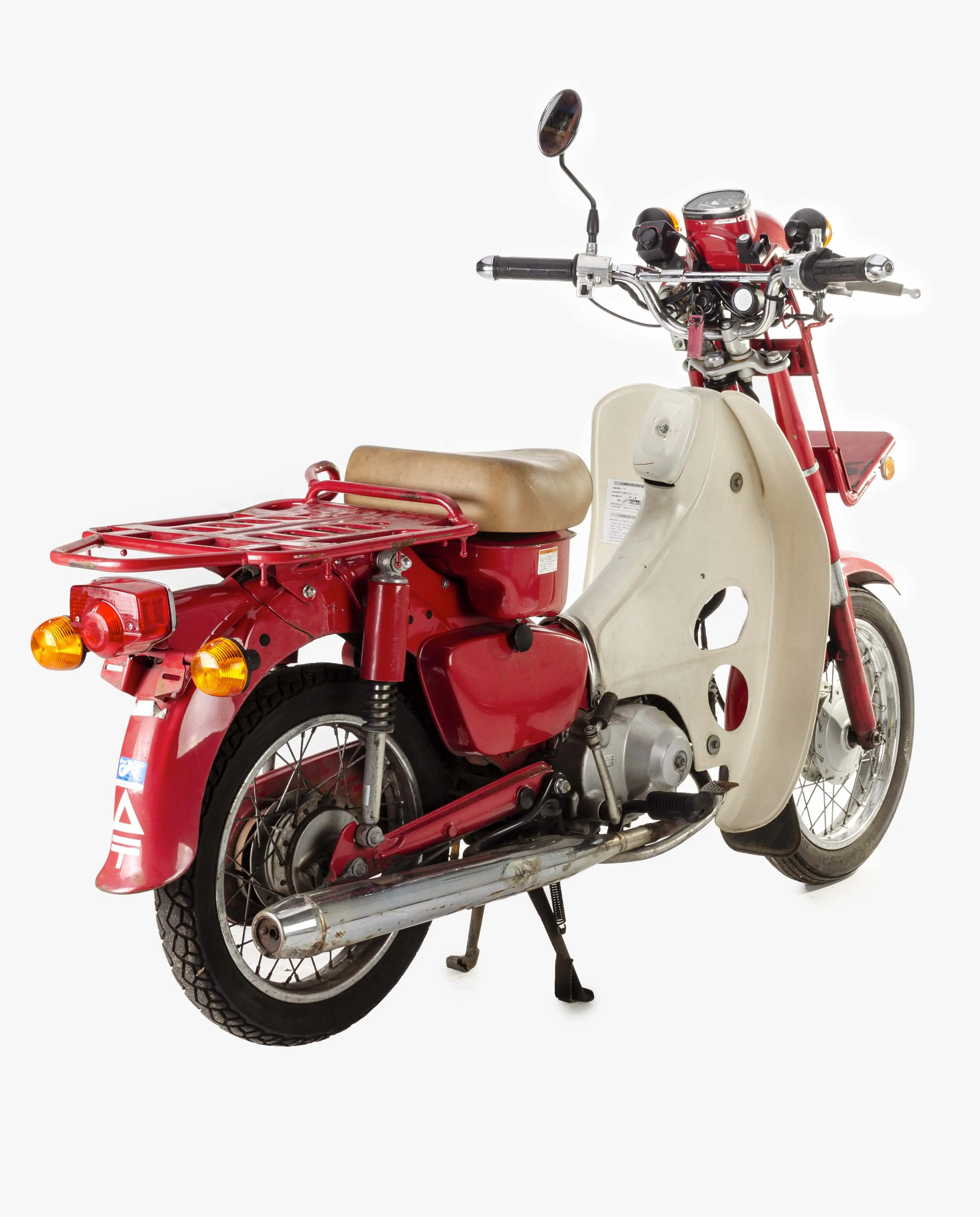 Honda MD90 Mail Delivery Cub Red - Image 7