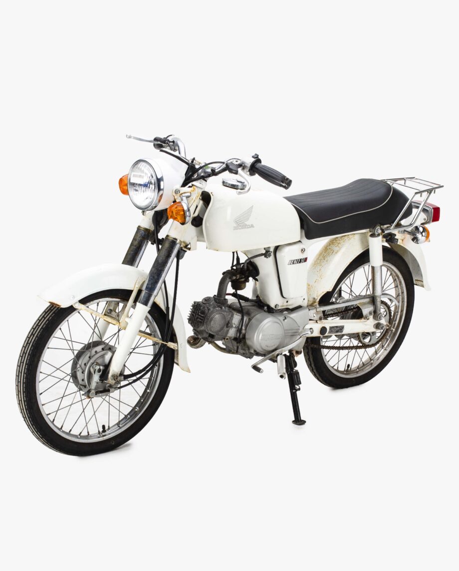 Honda Benly 50S Wit - 7679 km - Afbeelding 8