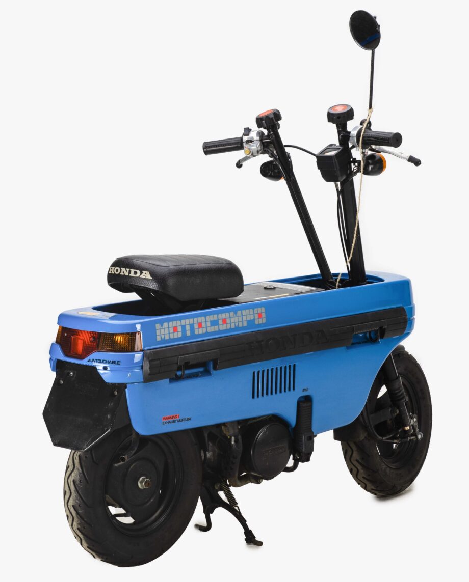 Honda Motocompo Honda AB12 Honda trunk bike Honda NZC50. Kleur blauw 2762 - Afbeelding 6