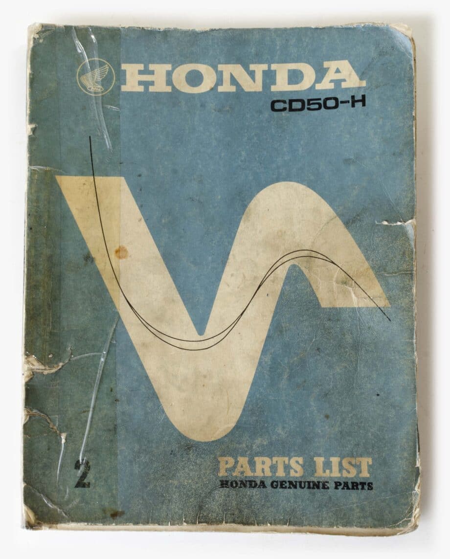 Parts list Honda CD50 H (7872)