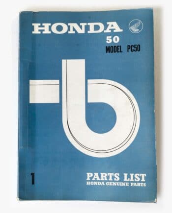 Parts list Honda PC50 (7873)
