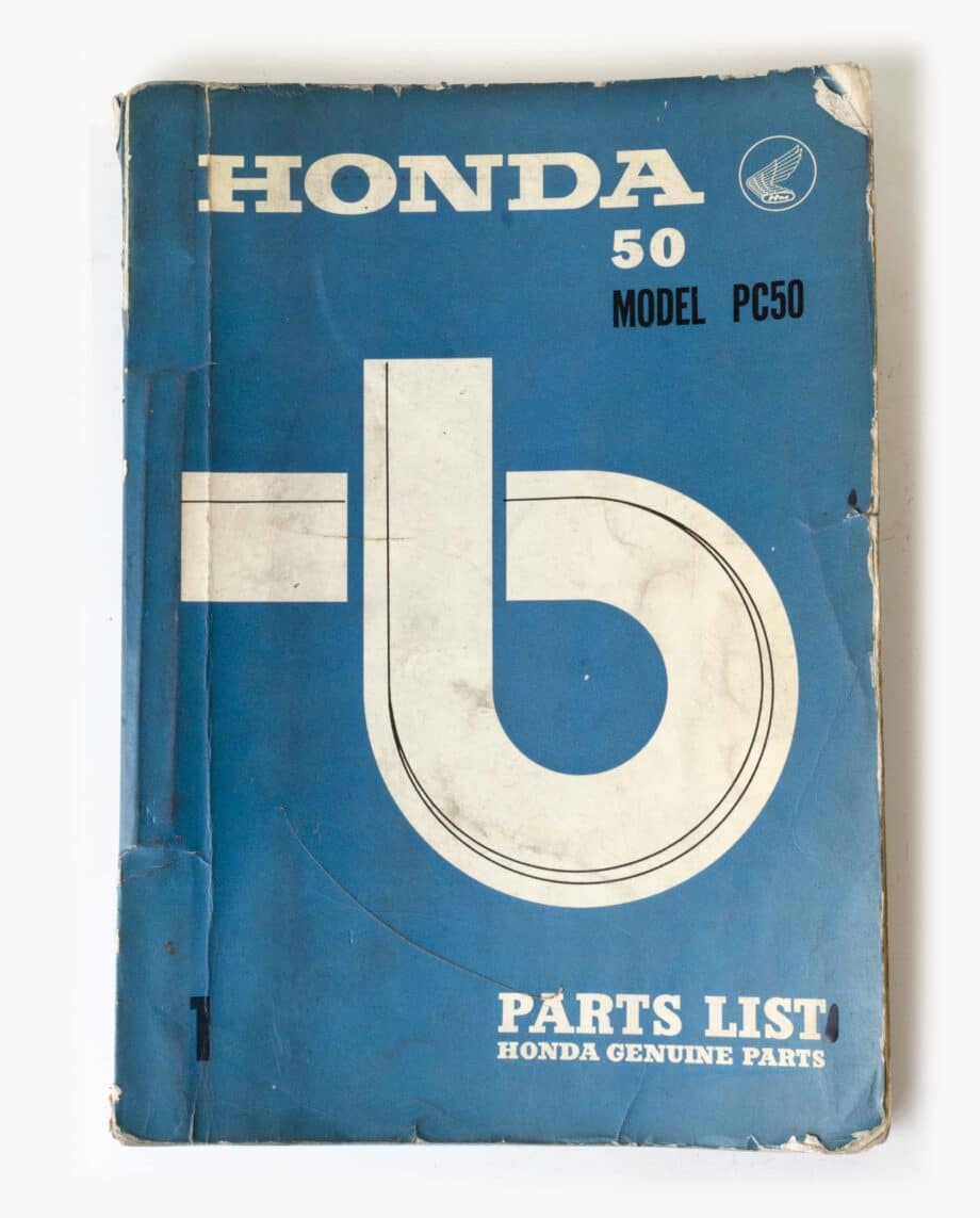 Parts list Honda PC50 (7890)