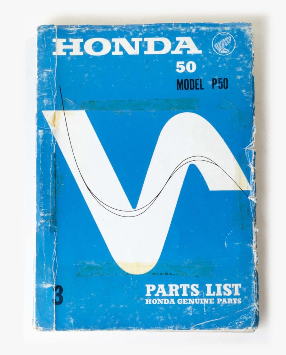 Parts list Honda P50 (7896)