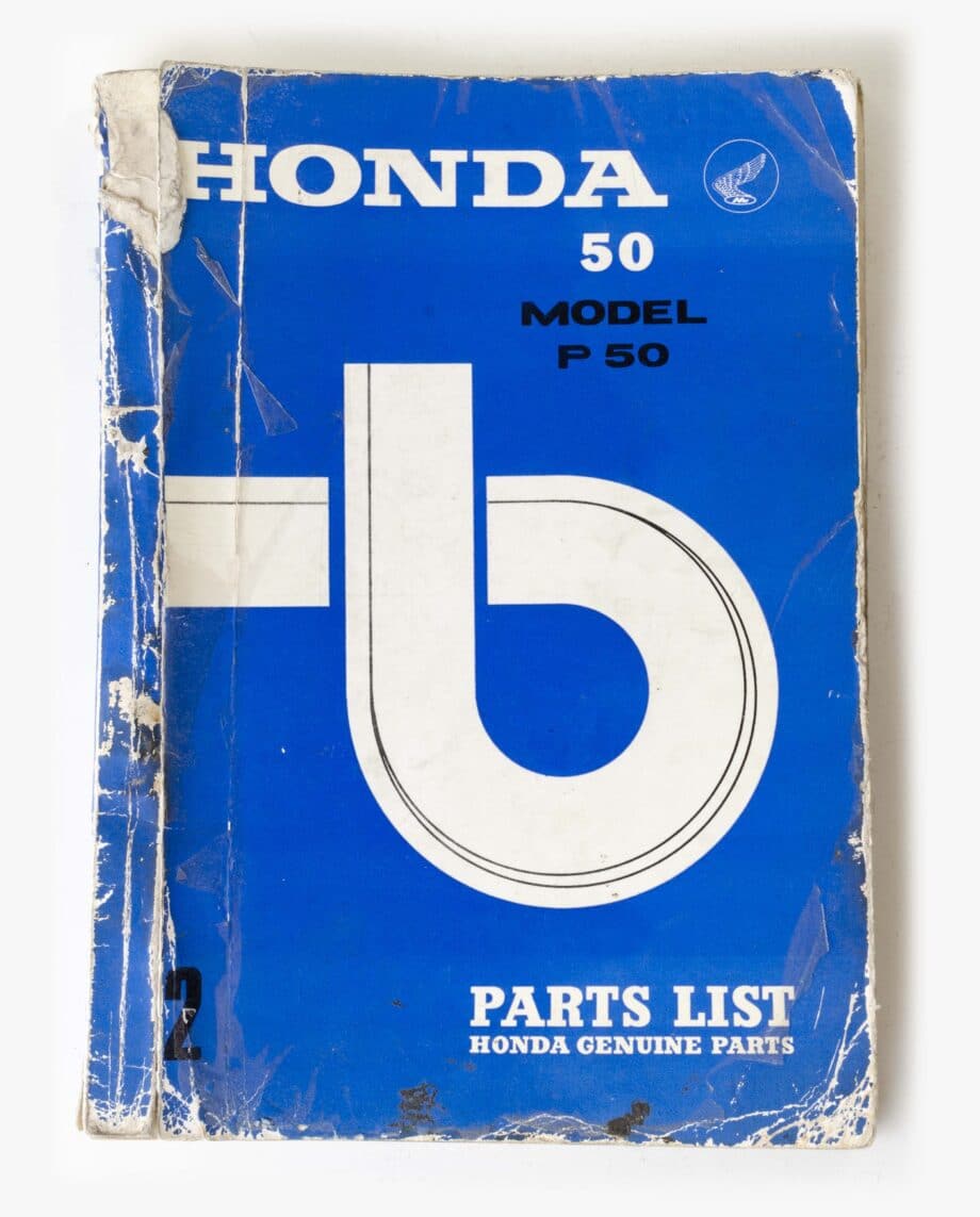 Parts list Honda P50 (7897)