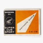 Instruction booklet Honda C110 (7926)