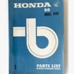 Parts list Honda PC50 (7950)