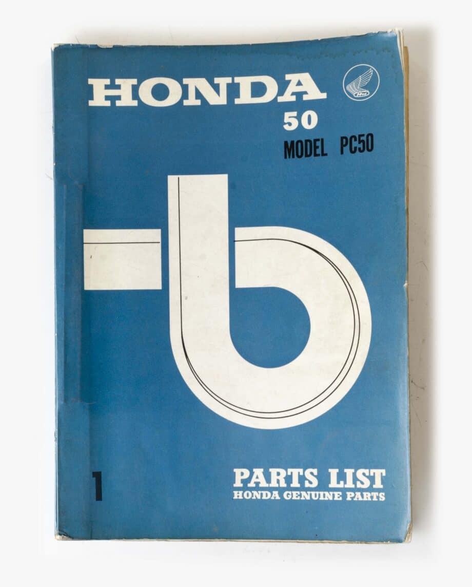 Parts list Honda PC50 (7950)