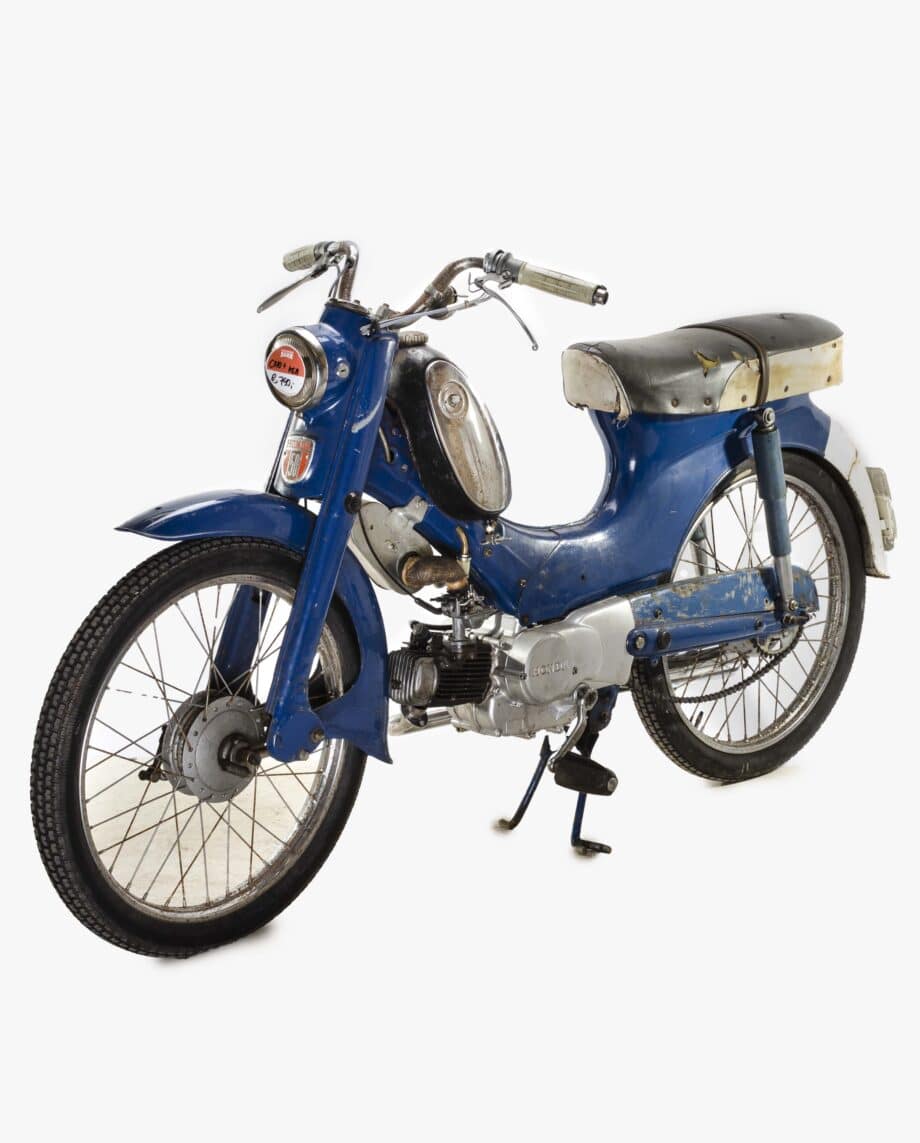 Honda C310 met kenteken kleur blauw - Afbeelding 6