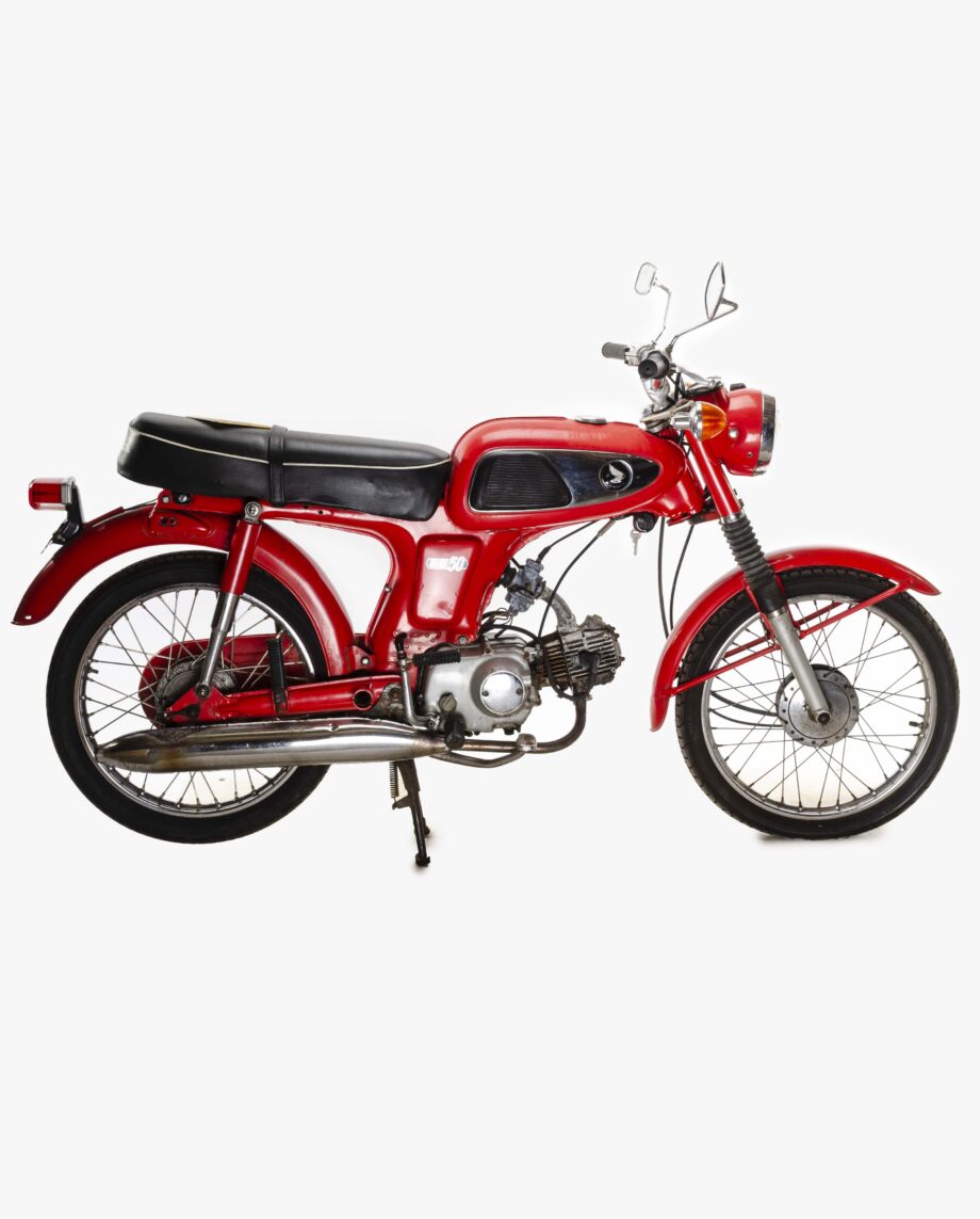 Honda SS50 "k0" Red with registration - 35535 km - Image 3