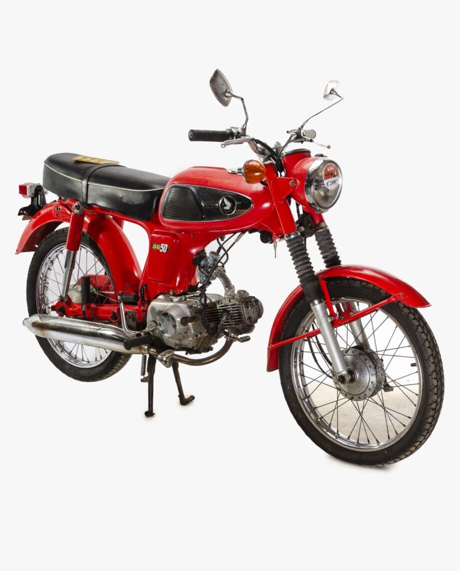 Honda SS50 "k0" Red with registration - 35535 km - Image 4