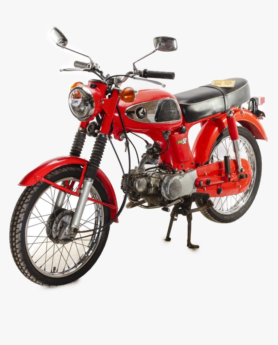 Honda SS50 "k0" Red with registration - 35535 km - Image 5