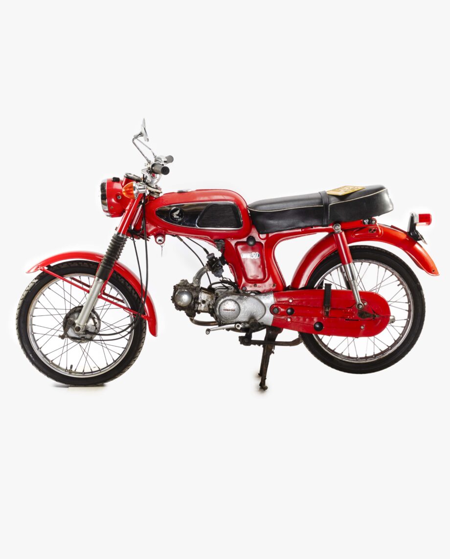 Honda SS50 "k0" Red with registration - 35535 km - Image 6