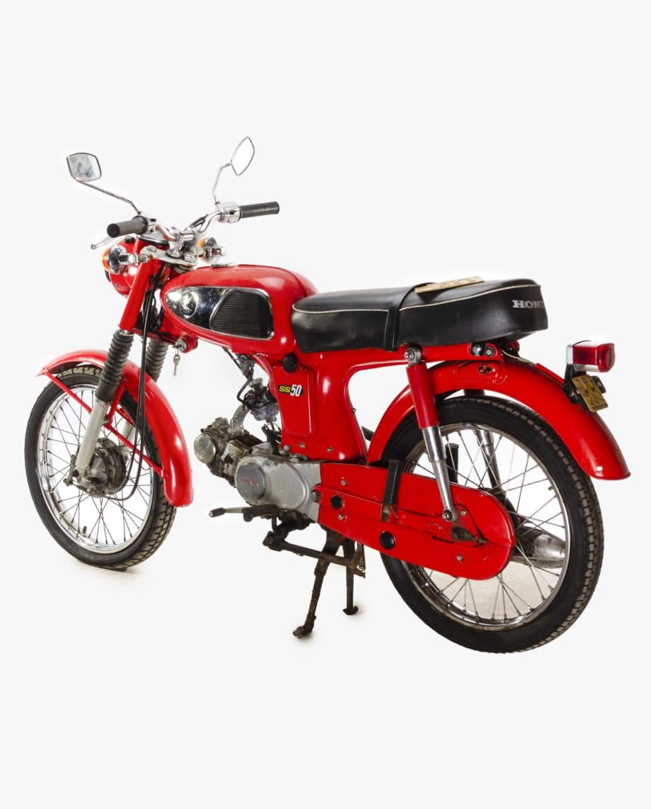 Honda SS50 "k0" Red with registration - 35535 km - Image 7