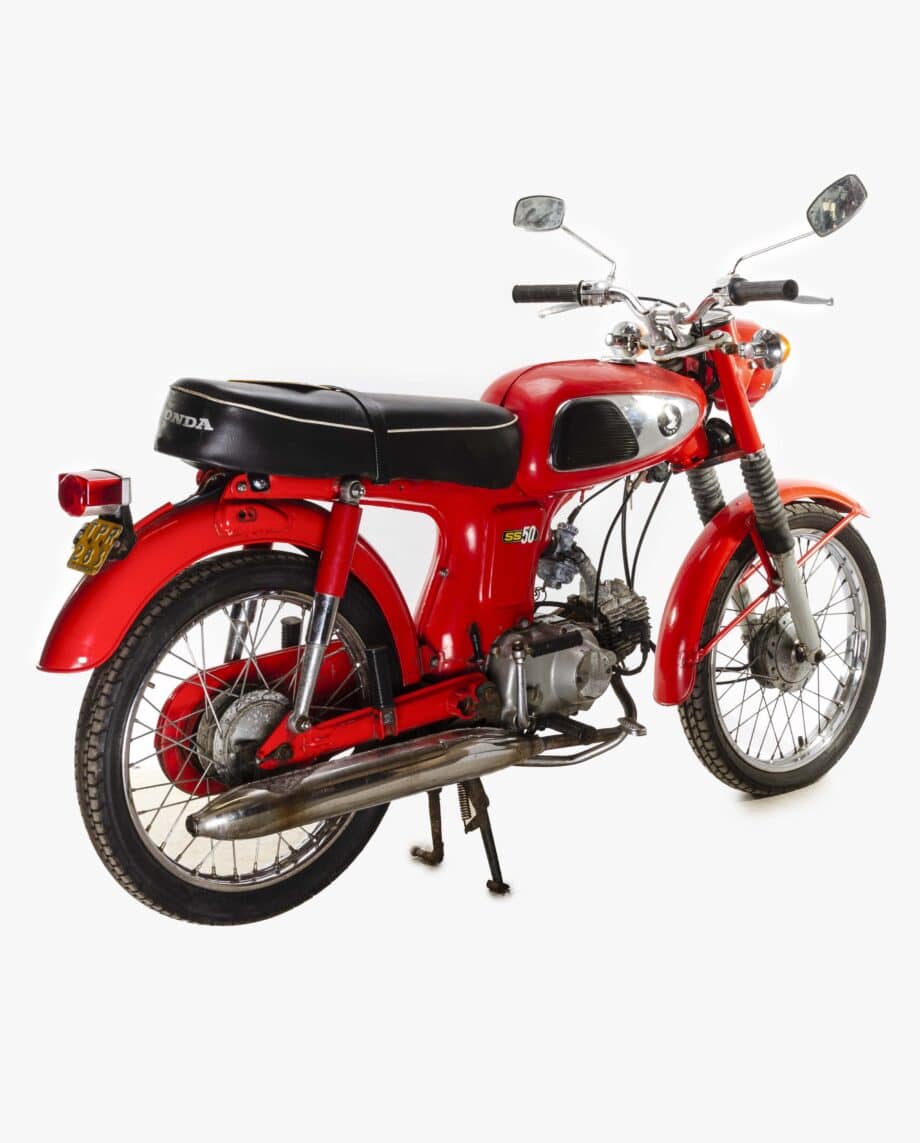 Honda SS50 "k0" Red with registration - 35535 km - Image 8