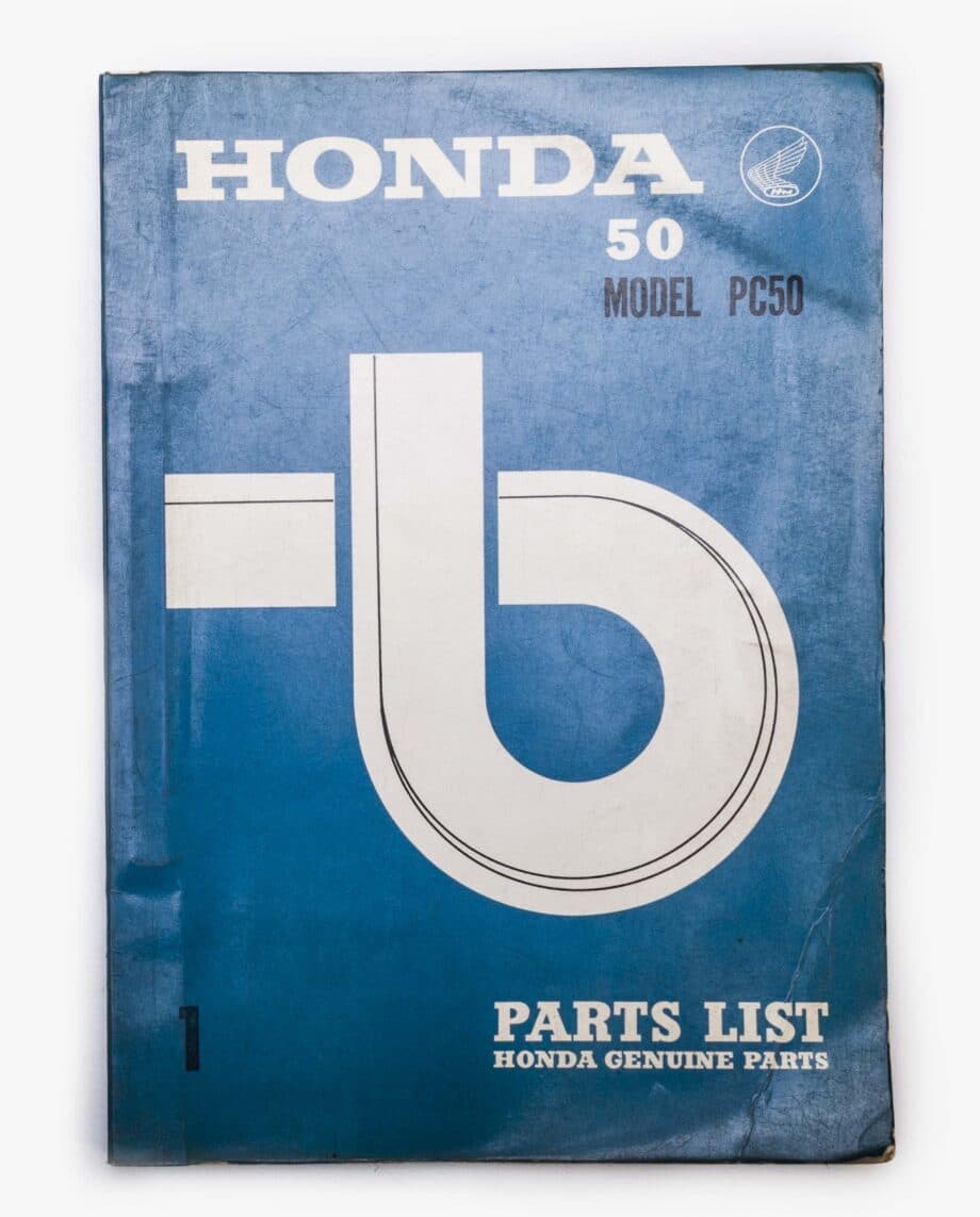 Liste des pièces Honda PC50 (9508)