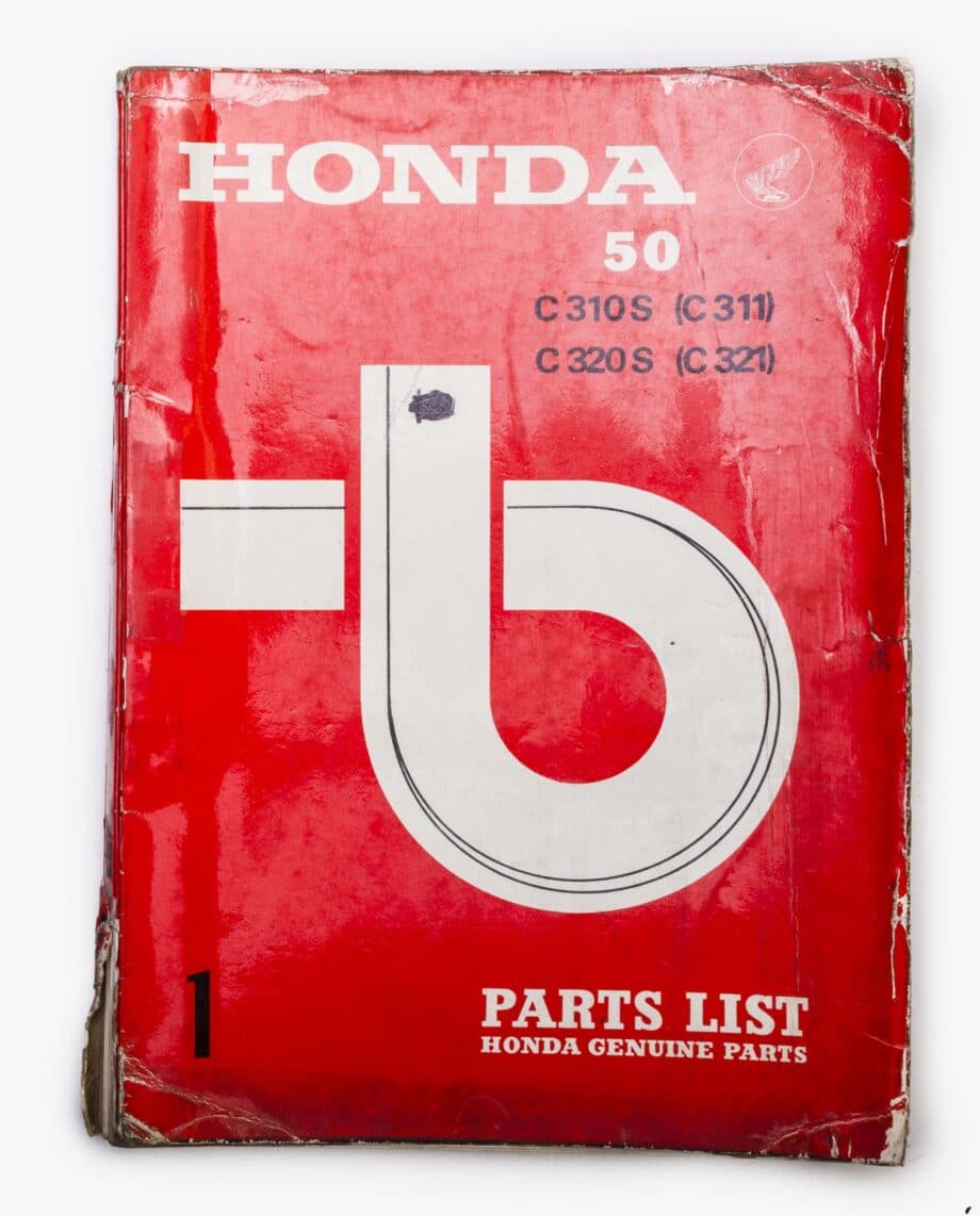 Parts list Honda C310 C320 S (9517)