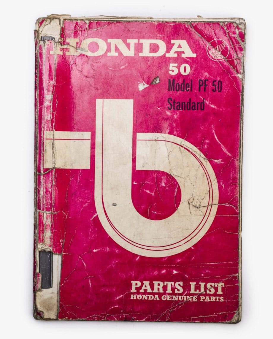 Parts list Honda PF50 Amigo PF50 Novio (9519)