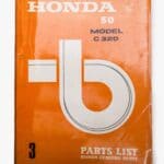 Parts list Honda C320 (9521)