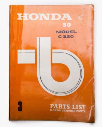 Liste des pièces Honda C320 (9521)
