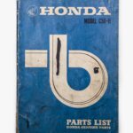 Liste des pièces Honda C50 PF50 Amigo PF50 Novio (9522)
