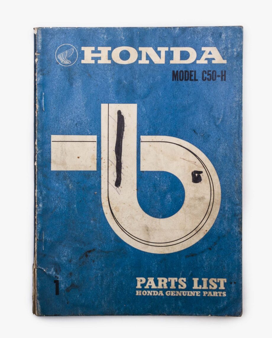 Liste des pièces Honda C50 PF50 Amigo PF50 Novio (9522)