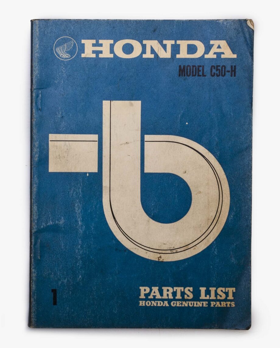 Parts list Honda C50 H (9523)