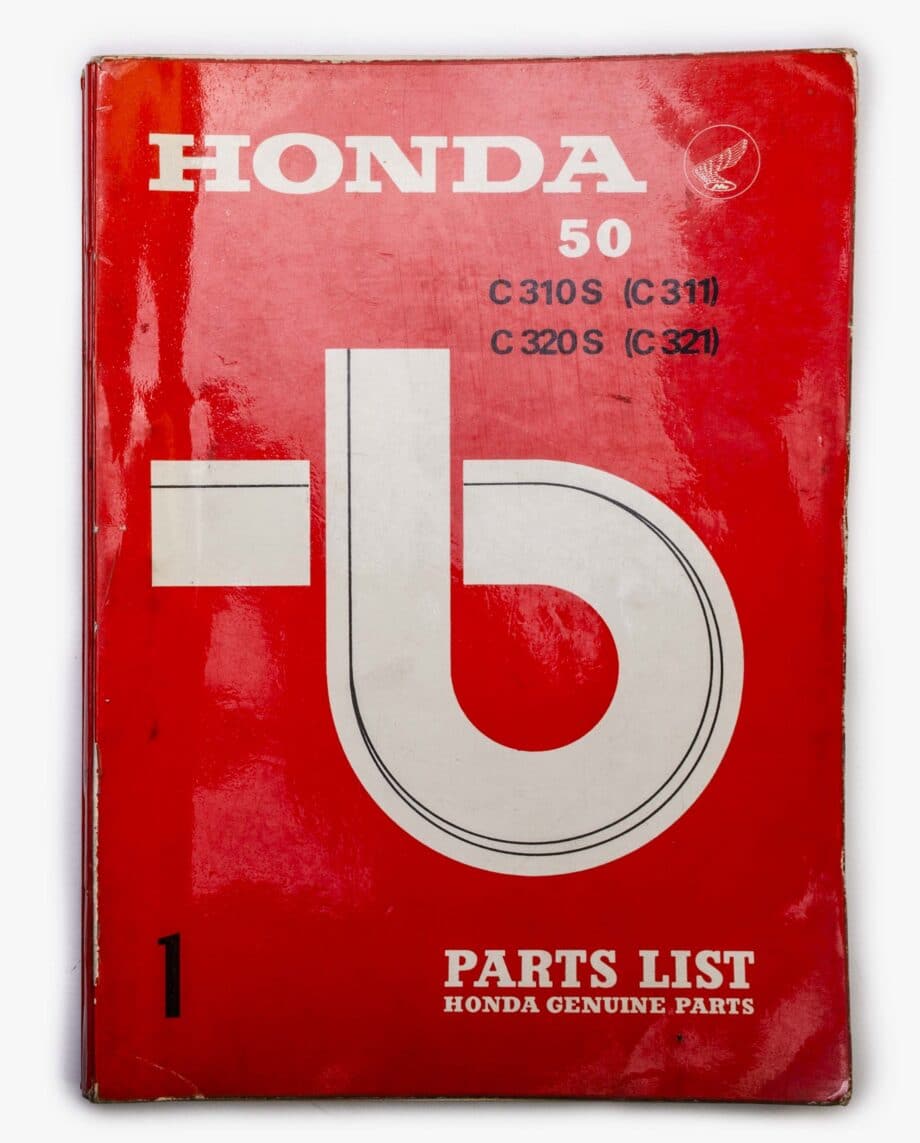 Parts list Honda C310 C320 S (9524)