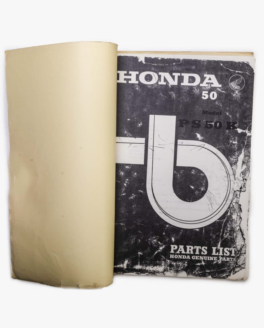 Parts list kopie Honda PS50 k (9531) - Afbeelding 2