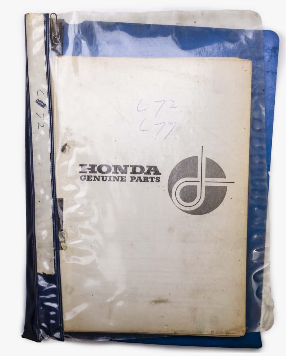 Parts list Honda C72 C77 (9533)