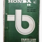 Liste des pièces Honda PC50 PS50 (9536)