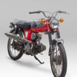 Honda CL90 Rood. Afgelezen km stand 11449.