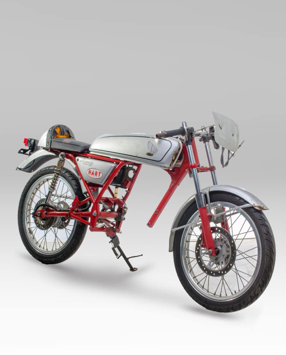 Honda Dream 50 Zilver - rolling frame