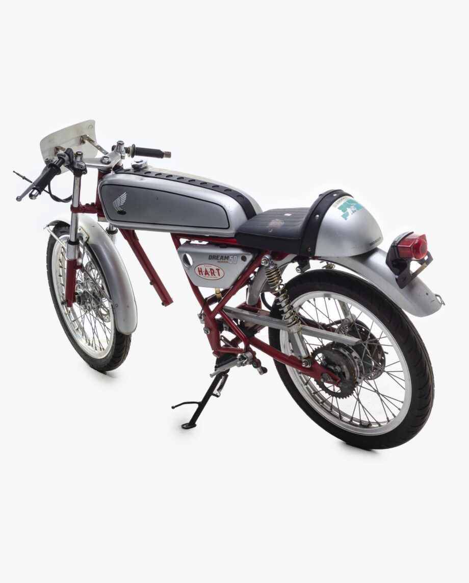 Honda Dream 50 Silver Rolling Frame · Fourstrokebarn Honda And Parts