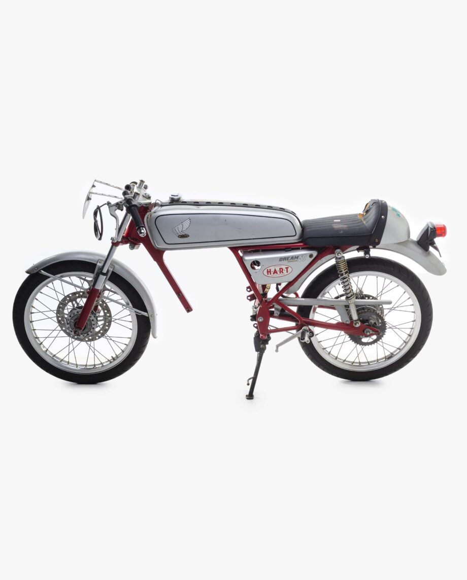 Honda Dream 50 Zilver - rolling frame - Afbeelding 3