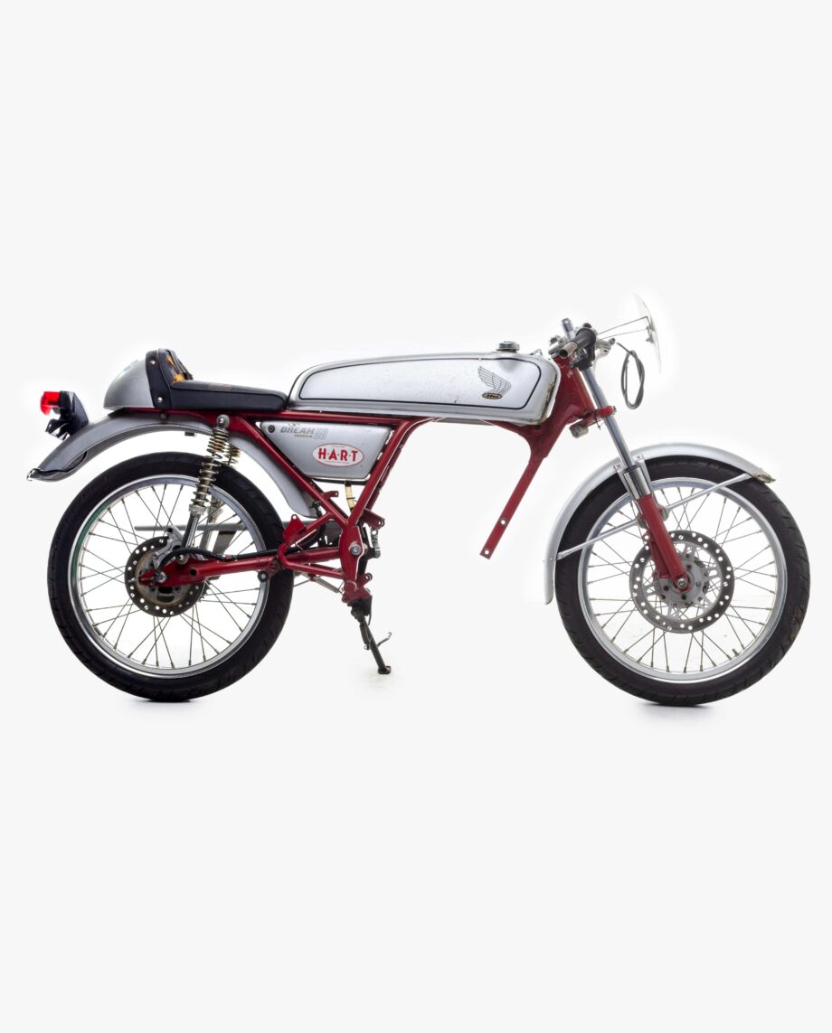 Honda Dream 50 Zilver - rolling frame - Afbeelding 6