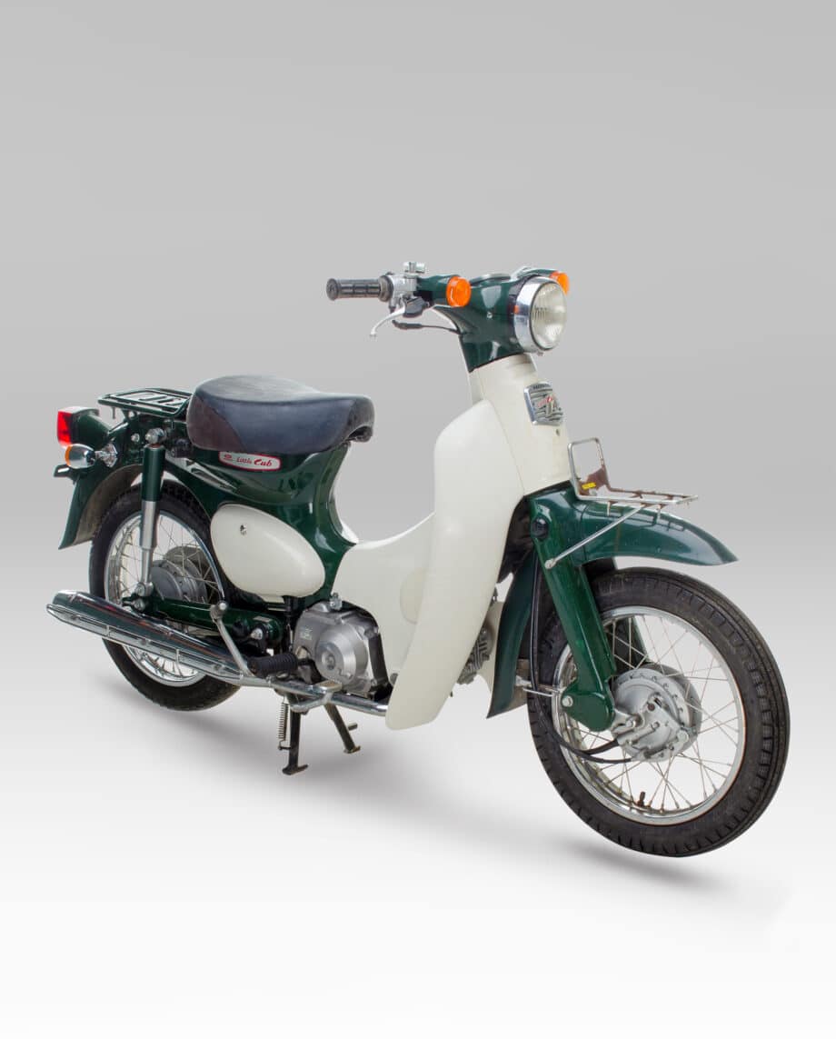 Honda C50L Little Cub Groen - 2876 km