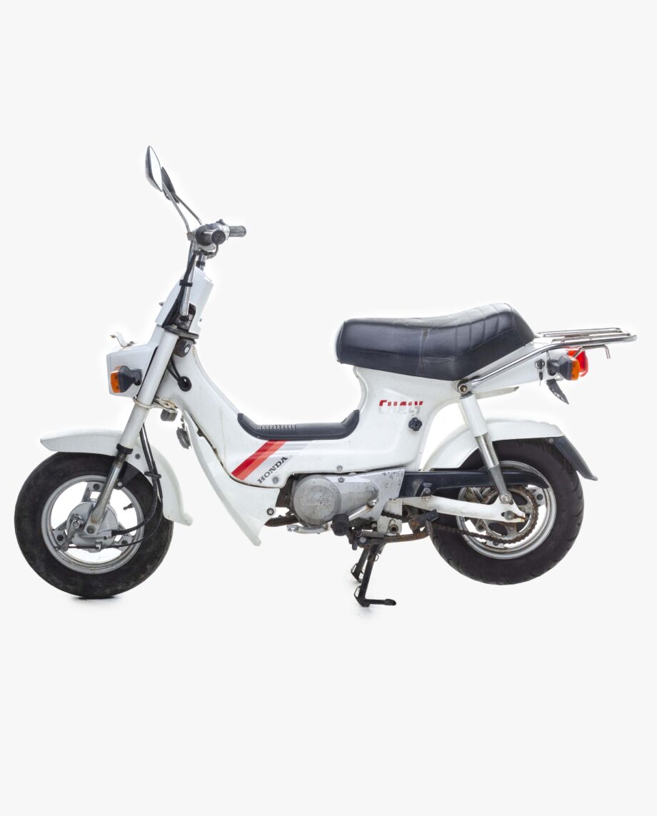 Honda CF50 Chaly Wit - 7356 km - Afbeelding 7