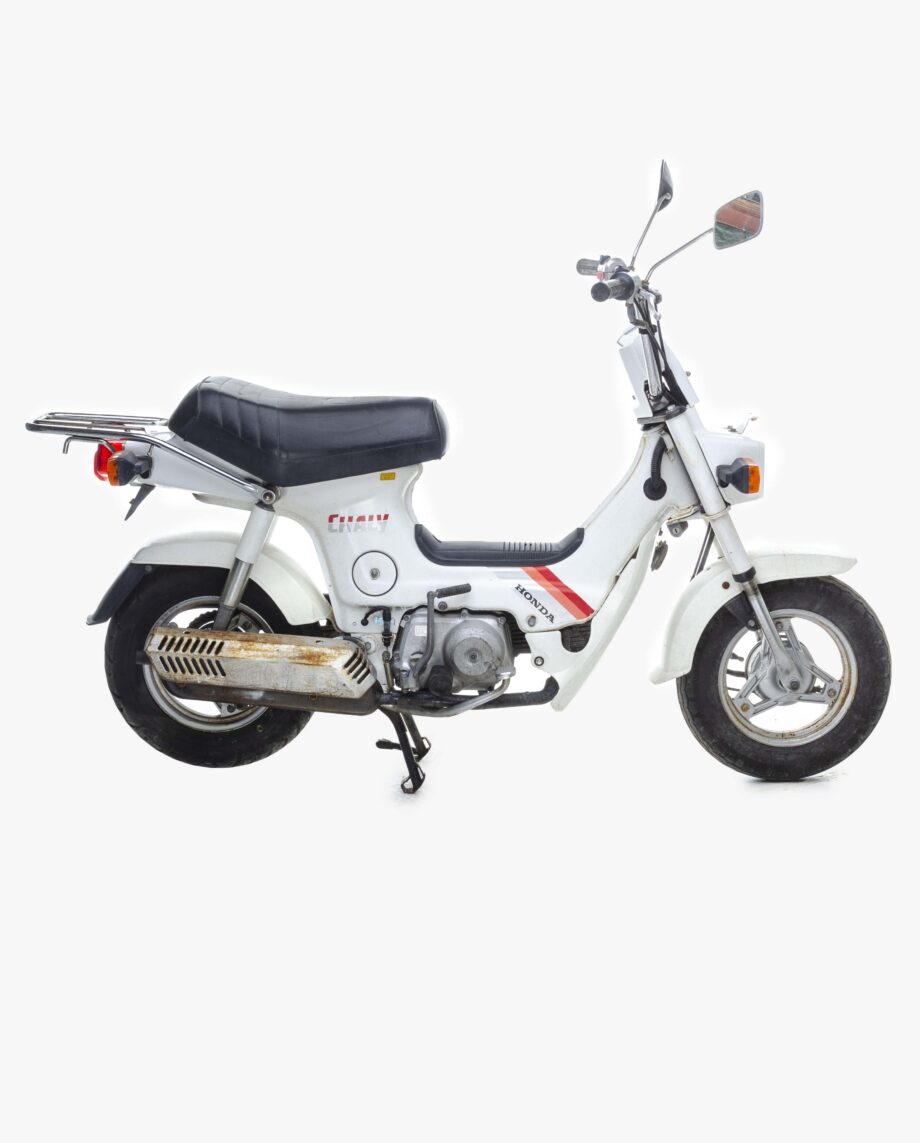 Honda CF50 Chaly Wit - 7356 km - Afbeelding 3