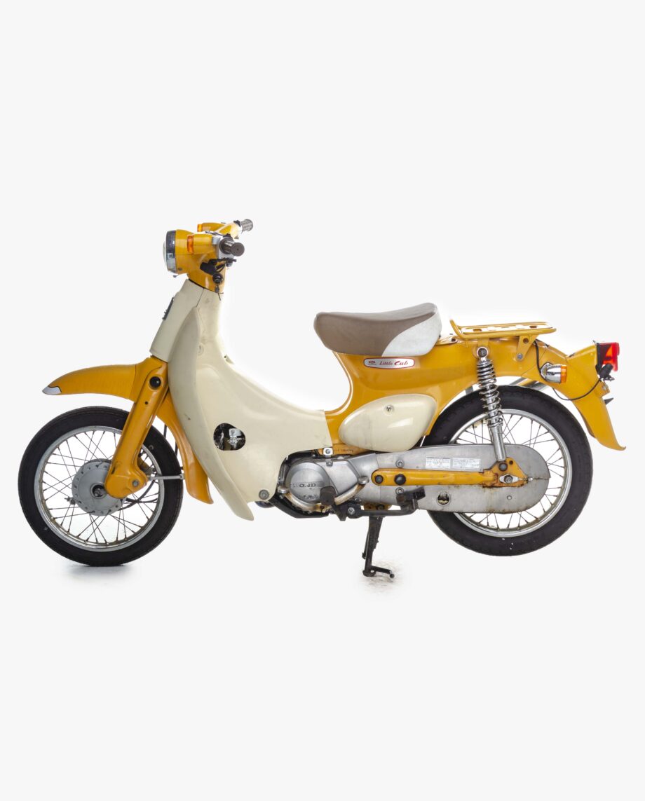 Honda C50L Little Cub Geel Takegawa - Afbeelding 5