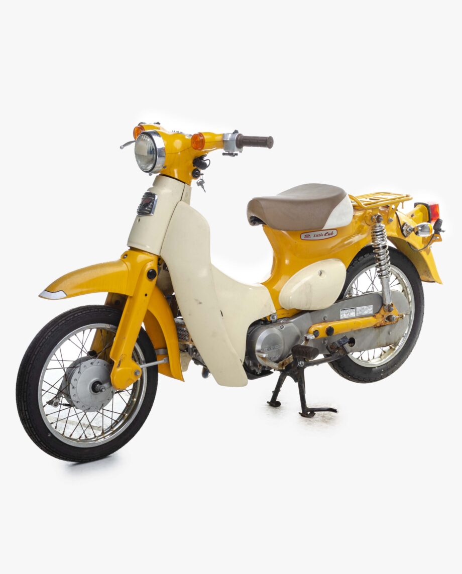 Honda C50L Little Cub Geel Takegawa - Afbeelding 6