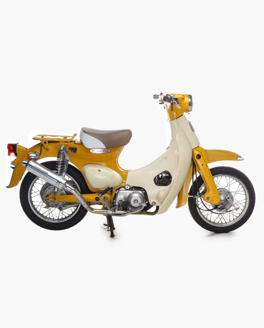 Honda C50L Little Cub Geel Takegawa - Afbeelding 3