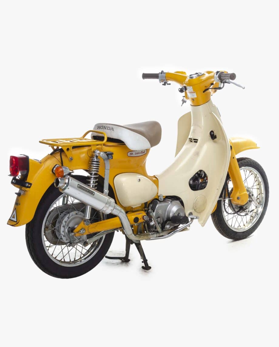 Honda C50L Little Cub Geel Takegawa - Afbeelding 4