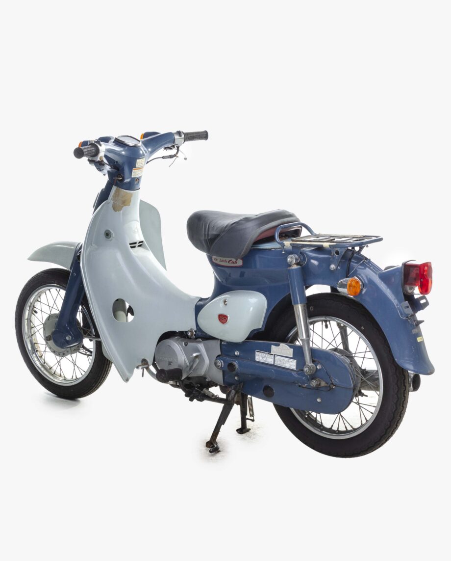 Honda C50L Little Cub Blauw-Wit - 36324 km - Afbeelding 7