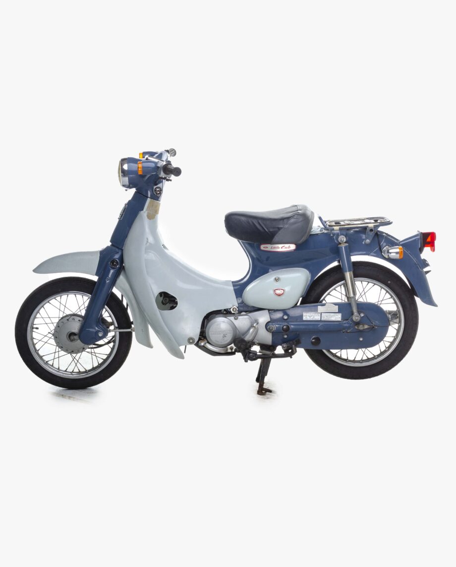 Honda C50L Little Cub Blauw-Wit - 36324 km - Afbeelding 6