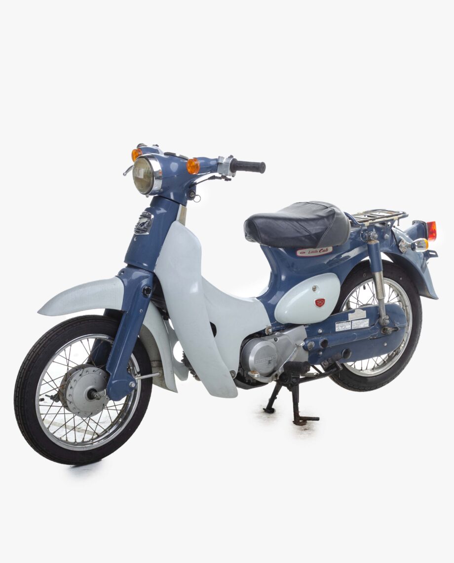 Honda C50L Little Cub Blauw-Wit - 36324 km - Afbeelding 5