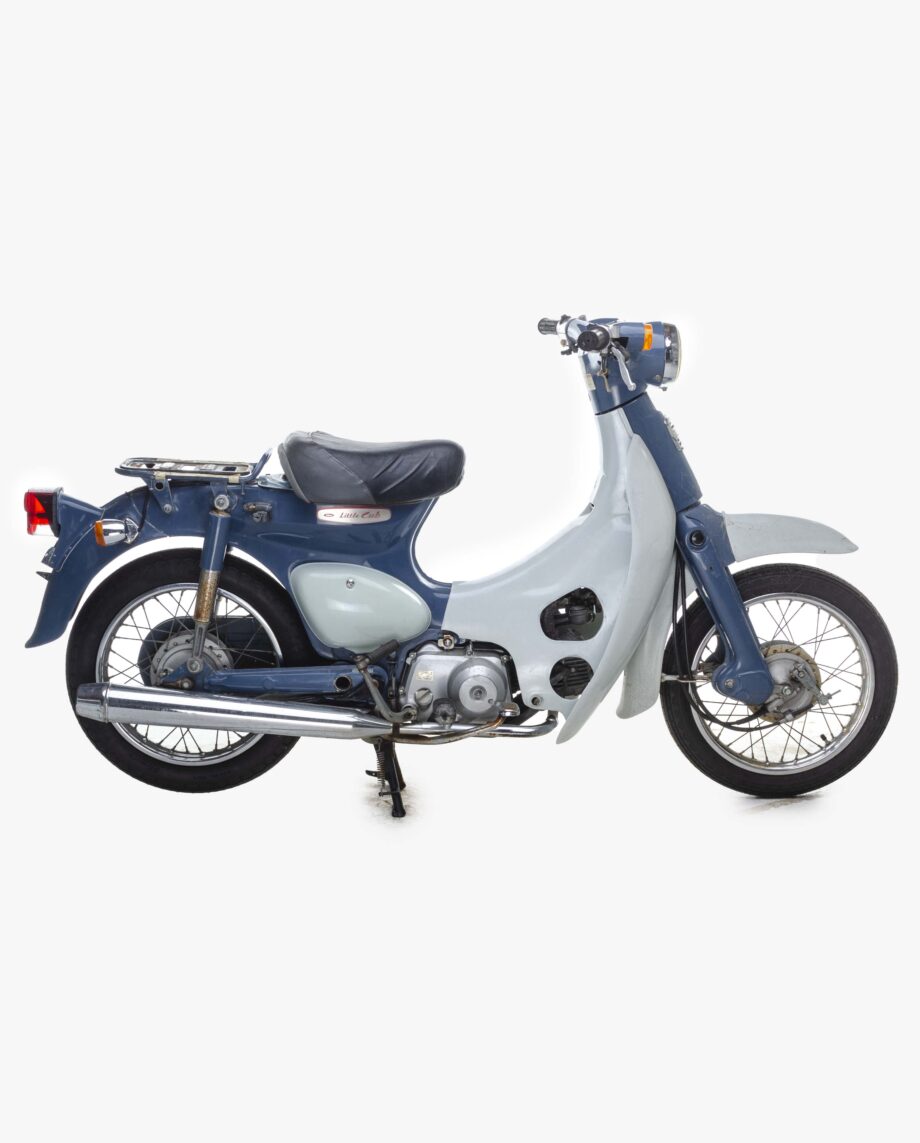 Honda C50L Little Cub Blauw-Wit - 36324 km - Afbeelding 3