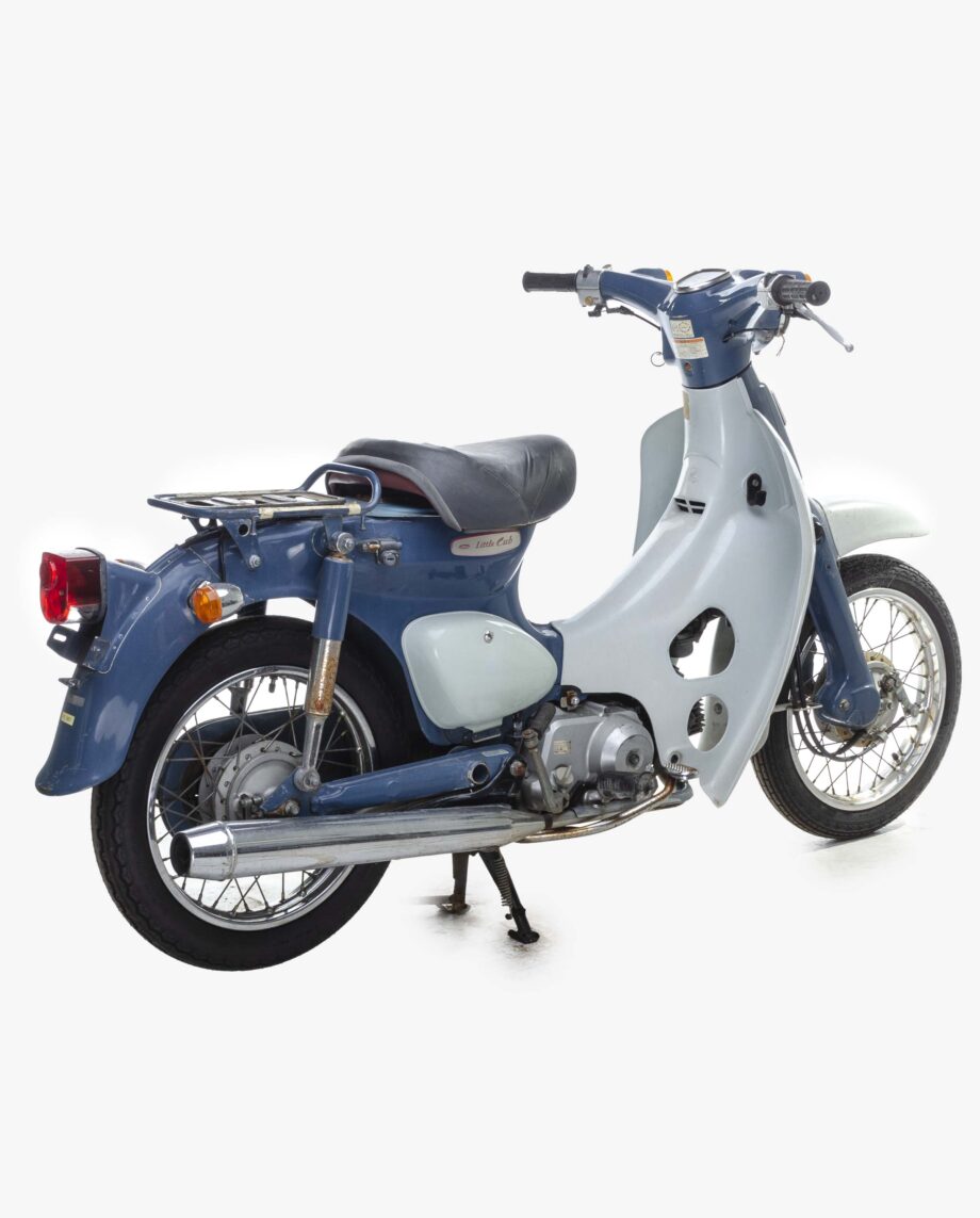 Honda C50L Little Cub Blauw-Wit - 36324 km - Afbeelding 4